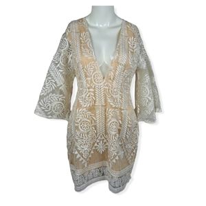 Misguided Lace Crochet dress